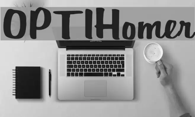 OPTIHomer Font examples