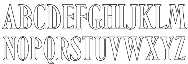 OPTIHowland-Open Шрифта ВЕРХНИЙ