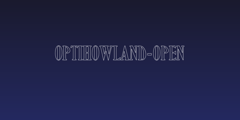 OPTIHowland-Open Social Header