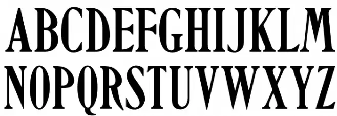 OPTIHowland Шрифта ВЕРХНИЙ