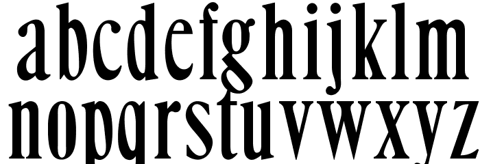 OPTIHowland Font LOWERCASE
