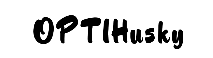 OPTIHusky Font