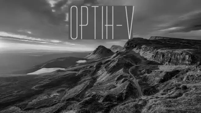 OPTIHuxley-Vertical Fonte examples