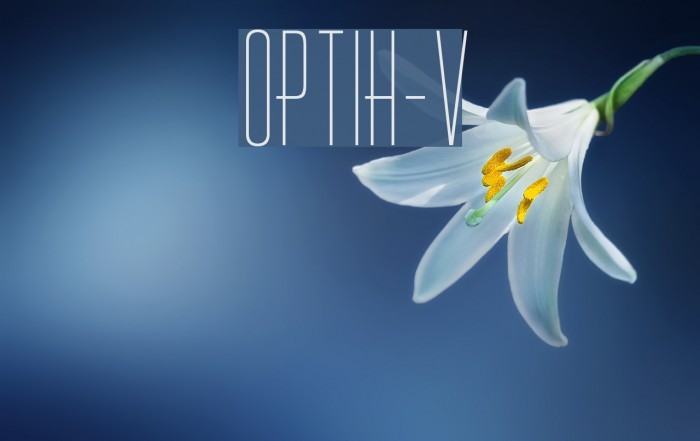 OPTIHuxley-Vertical Font examples