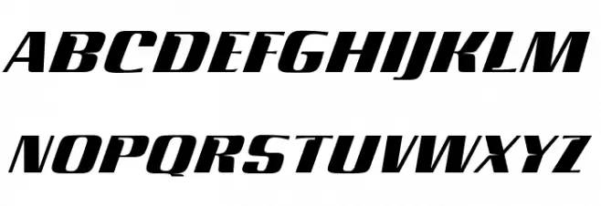 OPTIIambic-HeavyItalic Polices MAJUSCULES