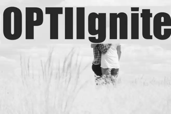 OPTIIgnite フォント examples