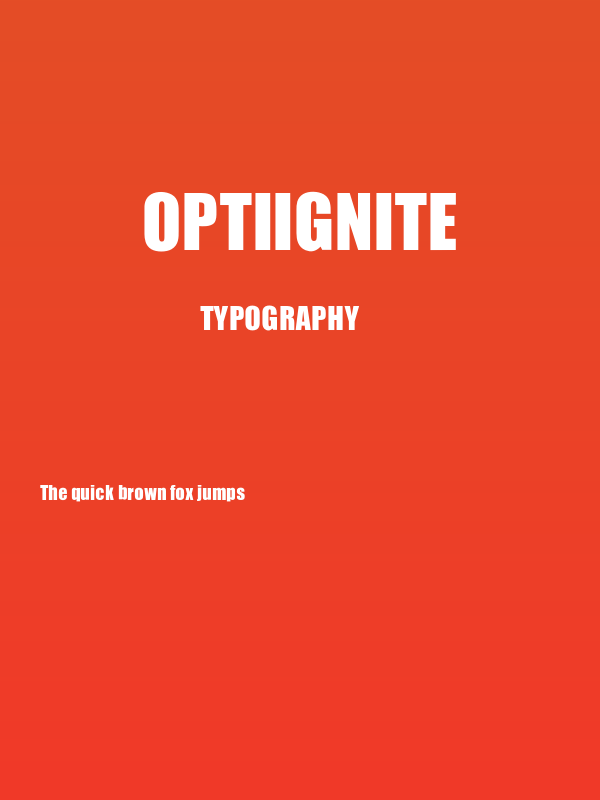 OPTIIgnite Poster