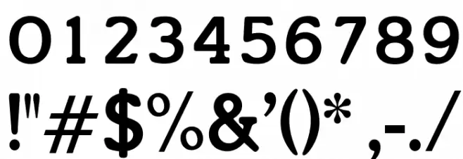 OPTIIsadora-Medium Font OTHER CHARS