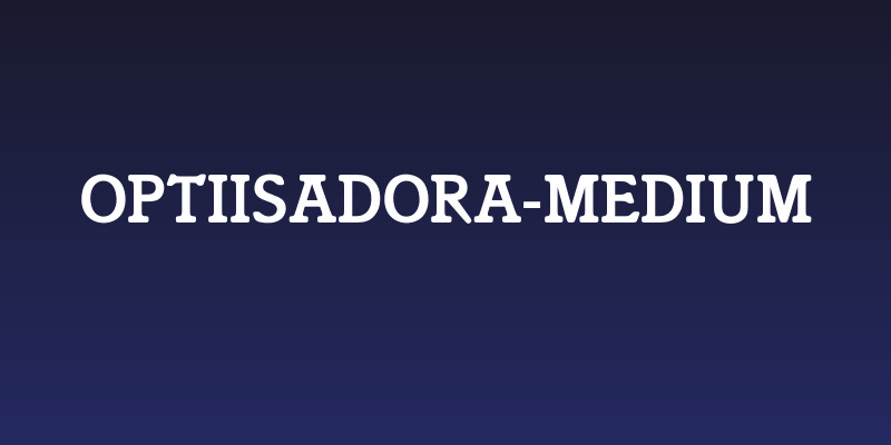 OPTIIsadora-Medium Social Header