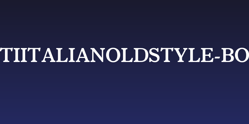 OPTIItalianOldstyle-Bold Social Header
