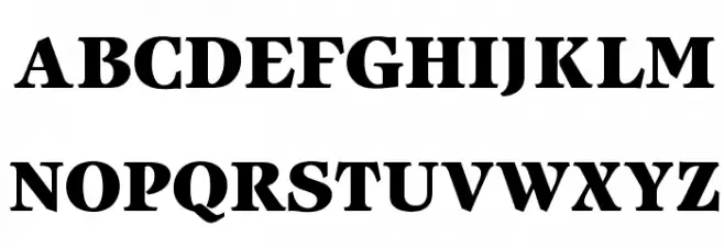 OPTIItzach-Heavy Schriftart Groß