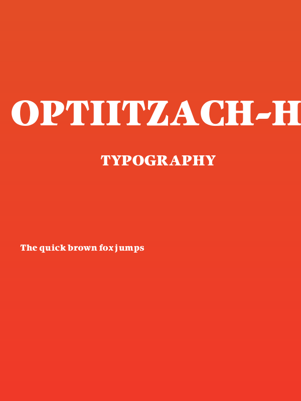 OPTIItzach-Heavy Poster