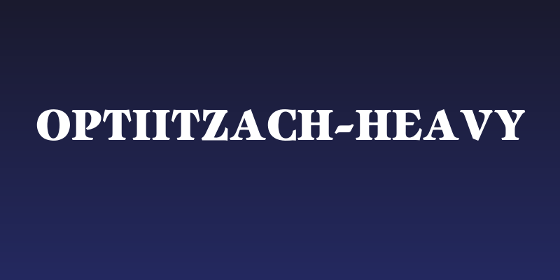OPTIItzach-Heavy Social Header