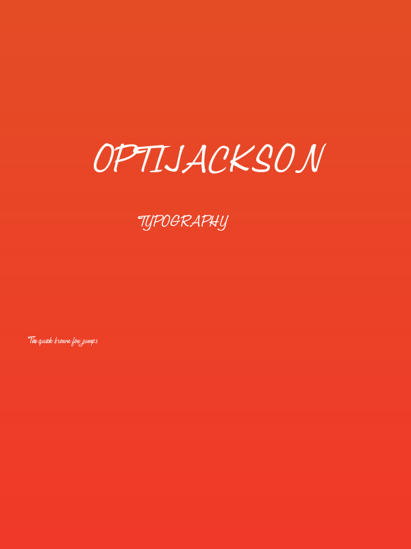 OPTIJackson Poster