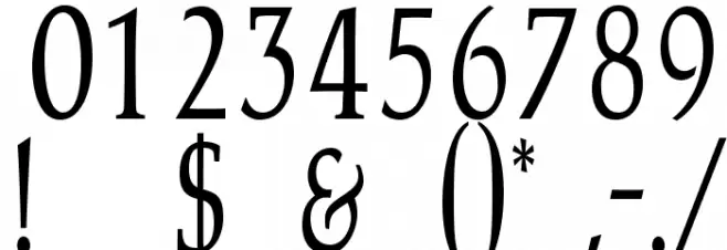 OPTIJacquie-Special Font OTHER CHARS