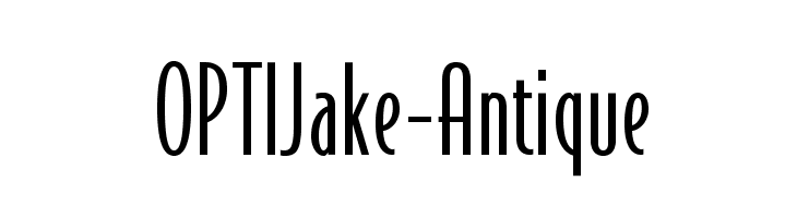 OPTIJake-Antique  免费字体下载