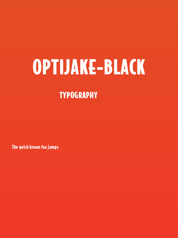 OPTIJake-Black Poster