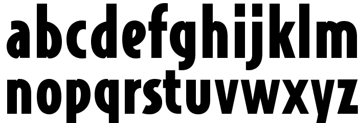 OPTIJake-Black Font LOWERCASE