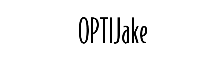 OPTIJake Font