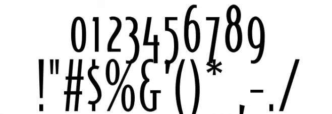 OPTIJakeOSF Font OTHER CHARS