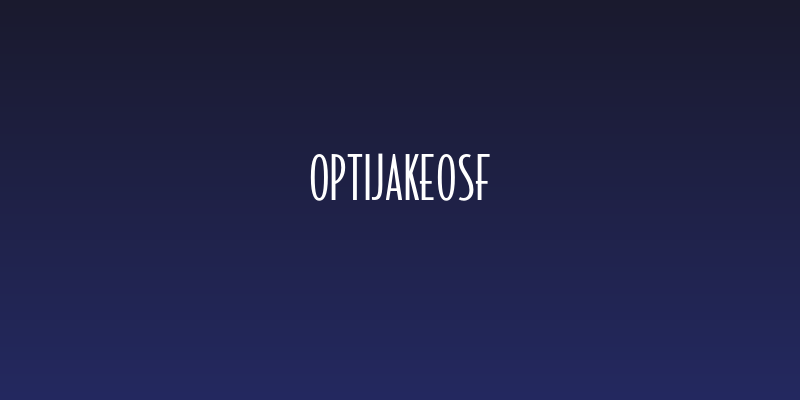 OPTIJakeOSF Social Header