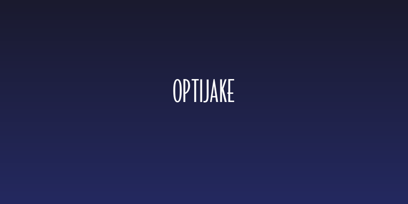 OPTIJake Social Header