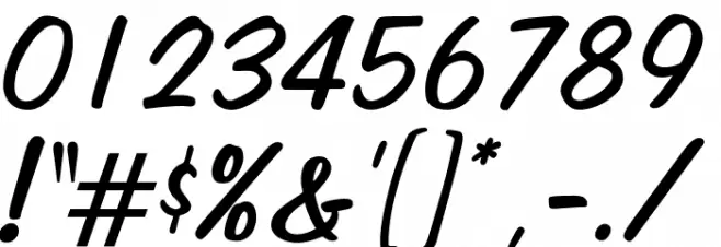 OPTIJefferson Font OTHER CHARS