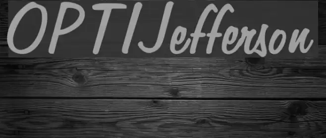 OPTIJefferson Font examples