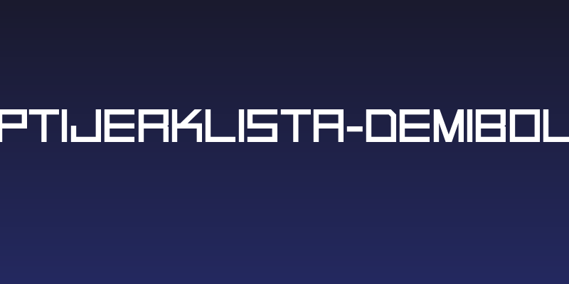 OPTIJerklista-DemiBold Social Header