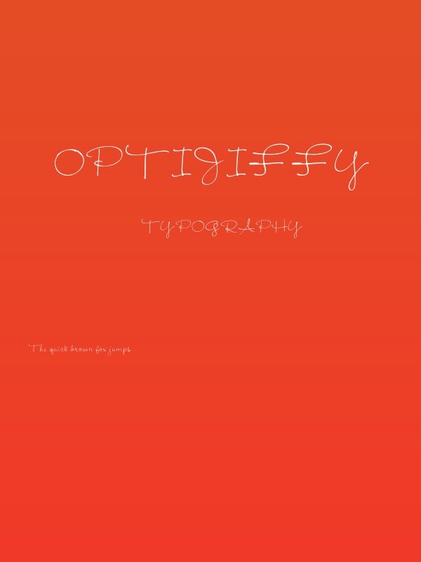 OPTIJiffy Poster