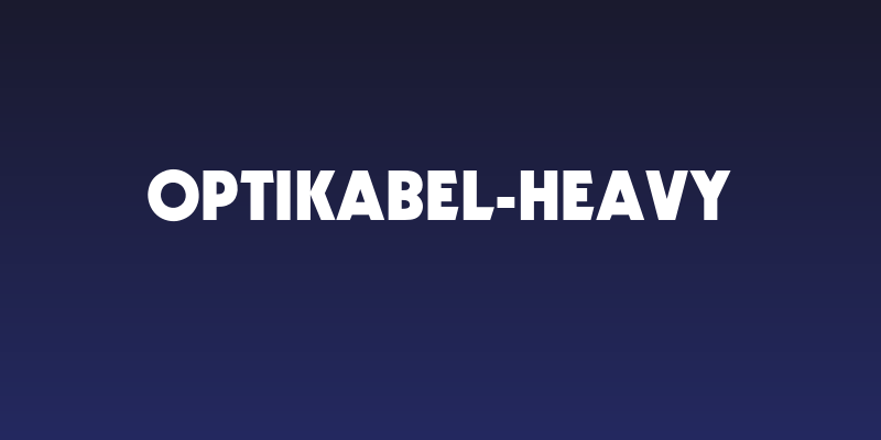 OPTIKabel-Heavy Social Header