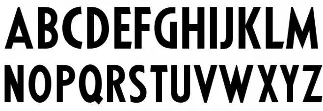 OPTIKabelFive-BoldCond Polices MAJUSCULES