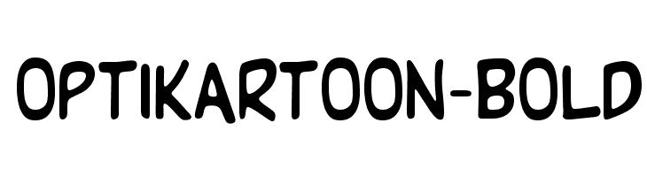 OPTIKartoon-Bold फ़ॉन्ट