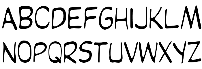 OPTIKartoon Font LOWERCASE