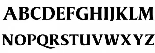OPTIKeene-Bold Font Litere mari