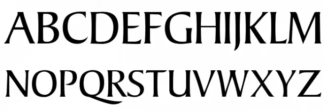OPTIKeene Font UPPERCASE