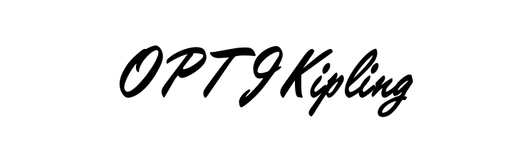 OPTIKipling Font