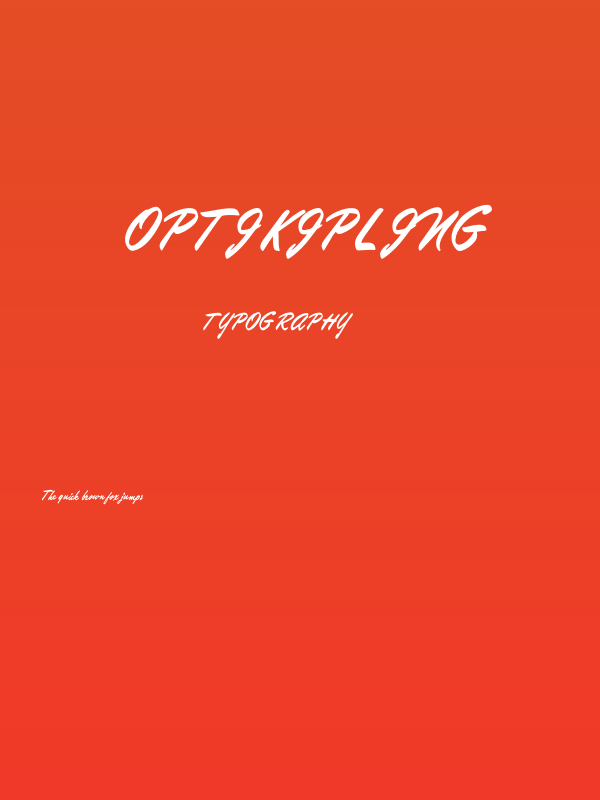 OPTIKipling Poster