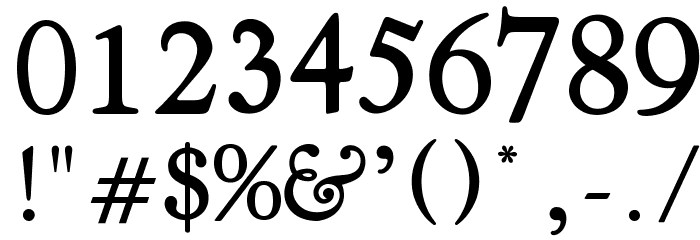 OPTIKiteLight Font OTHER CHARS