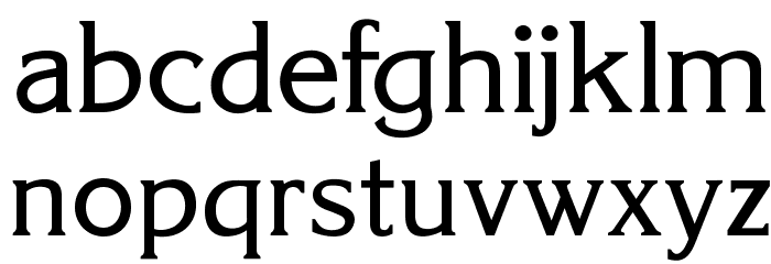 OPTIKorinna-Agency Font LOWERCASE