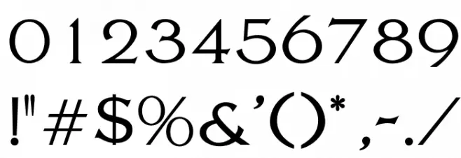 OPTILagoon-Light Font OTHER CHARS