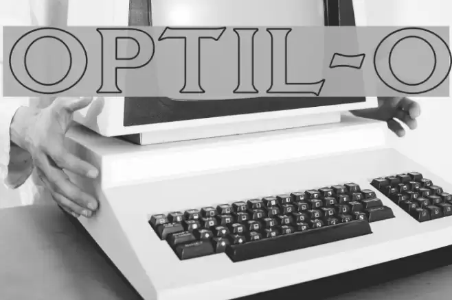 OPTILagoon-Open Font examples