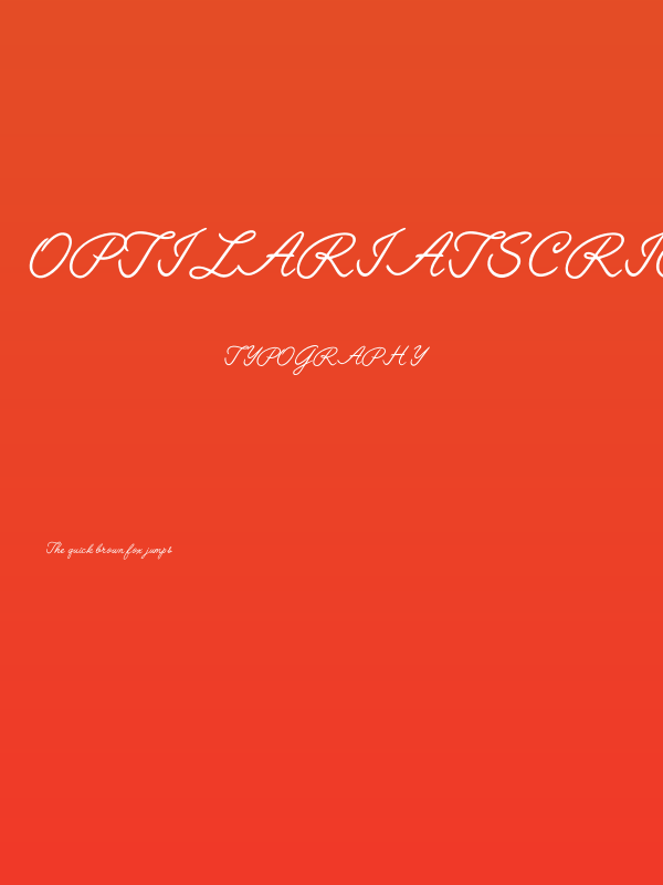 OPTILariatScript Poster