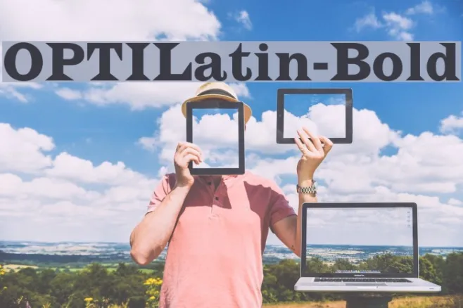 OPTILatin-Bold Example 2