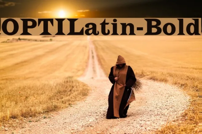 OPTILatin-Bold Example 3