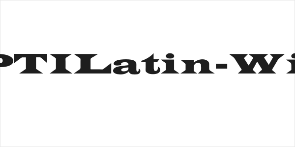 OPTILatin-Wide Logo