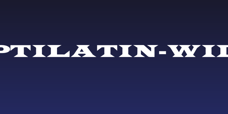 OPTILatin-Wide Social Header