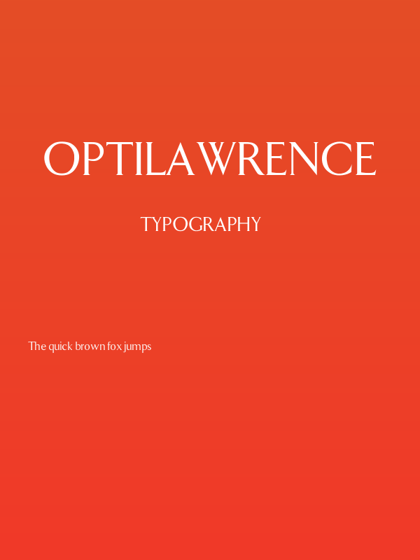 OPTILawrence Poster