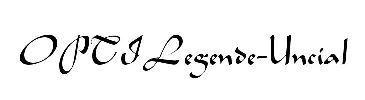 OPTILegende-Uncial  नि: शुल्क फ़ॉन्ट्स डाउनलोड