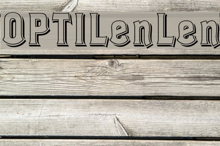 OPTILenLen Fonte examples